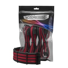 8+8 Series Pro ModFlex Sleeved Cable Extension Kit (Black + Red) picture