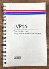 DEC LVP16 Graphics Plotter Programmer Reference Manual Digital Equipment Corp picture