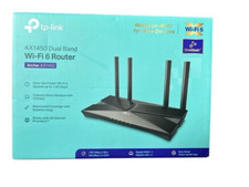 TP-LINK AX1450 Dual-Band WI-FI 6 Wireless Router 1201 Mbps 5 GHz 250 Mbps 2.4 GH picture