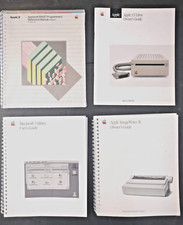 Apple Computer Macintosh Mac guides manual 1 sealed applesoft 80s imagewritter picture
