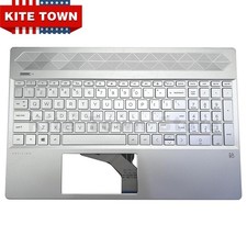 New Palmrest Backlit Keyboard HP Pavilion 15-CS 15T-CS 15-CW 15Z-CW L24752-001 picture