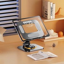 Adjustable Aluminum Phone Tablet Holder Stand for Desk Foldable 360° Rotation US picture