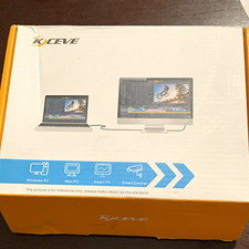 KCEVE KC-KVM203DS 4K USB-C Triple Monitor KVM Switch Box Powered Silver picture