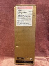 Genuine Epson Vivid Light Magenta T6366 Ink Cartridge Date: 2025 picture