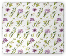 Ambesonne Green Pattern Mousepad Rectangle Non-Slip Rubber picture
