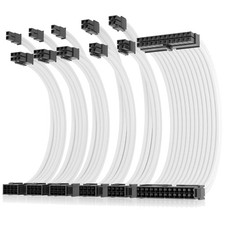 30cm High-Performance Power Supply Extension Cable with Dual EPS & PCI-E Support picture
