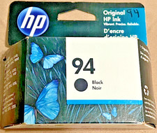 Genuine HP 94 Black Ink Cartridge Original C8765WN New Sealed OEM Single Pack picture