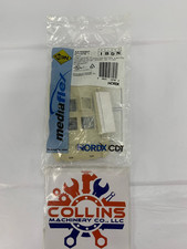 Belden AX102567 NXMFOKSG4P-12 Mediaflex Face Plate Kit 4-Port Single Flush Ivory picture