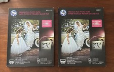2 -HP Premium Plus Photo Paper Soft Gloss 8.5x11 100 Sheets CR667A Inkjet Paper picture