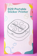 D20 Portable Mini Thermal Label Printer Bluetooth Sticker Maker Wireless picture