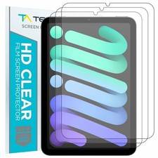 Tech Armor Anti-Glare Film Screen Protector iPad Mini 7 / iPad Mini 6 - 3 Pack picture
