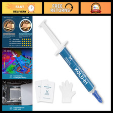 High-Performance Silicone Thermal Paste for CPU/Heatsinks, Easy Spread, Gloves & picture