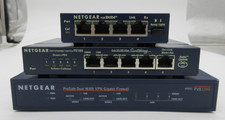 SET OF Netgear ProSafe FS105/ EN104TP/ FVS124G Ethernet Switch picture
