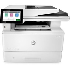 WHITE - HP LASERJET ENTERPRISE MFP MONOCHROME AIO PRINTER 3PZ55A LARGE picture
