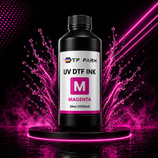 UV DTF Ink Magenta 34oz (1000ml) Premium UV Ink for UV Printer Epson i3200 XP600 picture