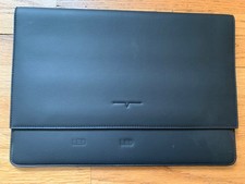 New Von Holzhausen MacBook Portfolio 14 in vegan Leather Cover black AS IS LED picture