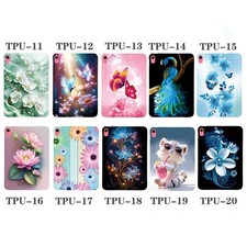 Butterfly Flower TPU Tablet Case For Xiaomi Redmi OPPO Kindle Nokia Oneplus Pad picture