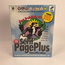 VTG Serif PagePlus Home/Office Desktop Publishing CD-ROM Windows 95 *New/Sealed* picture