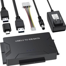 USB Hard Drive Adapter 3.0 Type C SATA IDE HDD SSD Data Recovery Tool picture