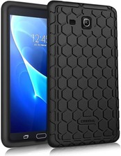 Lightweight Shockproof Cover for Samsung Galaxy Tab A 7.0 - Black Anti-Slip Case picture