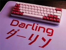 143 Keys Darling in the Franxx 02 PBT Keycaps For Cherry MX Mechanical Keyboard picture