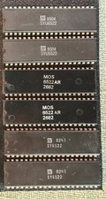 6522 (1x) MOS chip for Commodore VIC / VC 20 floppy 1541 # picture