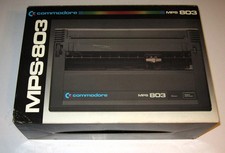 1982 Commodore MPS-803 Printer Box - Original Box & Inserts Only C64 Box Only picture