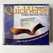 QuickVerse Complete Bible Study Software Version 7 for Windows 95/98/2000/NT picture