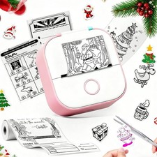 Phomemo T02 Sticker Printer Thermal Print Pods Mini Printer Print Pods Xmas Gift picture
