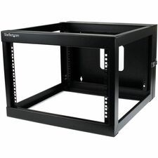STARTECH RK619WALLOH StarTech.com 6U 22in Depth Hinged Open Frame Wall Mount S picture