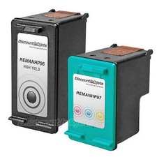2PK DI Ink Cartridge for HP 96 (1xblk) & HP 97 (1xColor) Deskjet 6940 5940 9800 picture