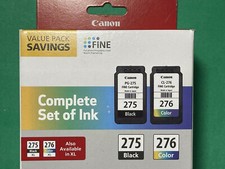 Genuine Canon 275 276 Ink Cartridge Combo forTS3522 TR4722 Printer-NEW picture