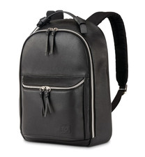 Samsonite Women's Everyday Leather Backpack NAVY COLOR picture