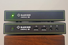 Black Box Emerald SE EMD2000SE KVM Transmitter & Receiver Set + Power Cords picture