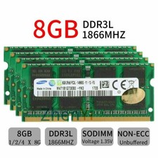 32GB 16GB 8GB 4G DDR3 DDR3L 1866MHz / 1600MHz/ 1333MHz Laptop Memory Samsung LOT picture