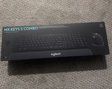Logitech MX Keys S Combo Wireless Bluetooth Keyboard Set - Black 920-012274 picture