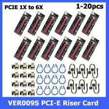 2FT VER009S PCI-E Riser Card PCIe 1x to 16x USB 3.0 Data Cable Bitcoin Wholesale picture