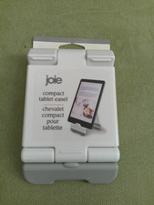 Joie Compact (Foldable) Tablet Easel Stand, White with Gray picture