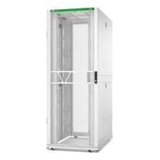 APC NetShelter SX Gen 2 Network Cabinet, Floorstanding, White, 42U, 19 in picture