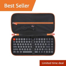 Mchoi EVA Travel Case for Keychron K2 Keyboard Black picture