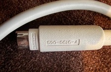 ✅NEW -Vintage Apple ADB Keyboard Beige 3’ Coiled Cable 590-0616-A Macintosh NOS picture