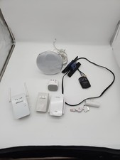 Electronics Lot: NETGEAR Linksys WiFi Extenders Powerline Alarm Clock Sabrent & picture