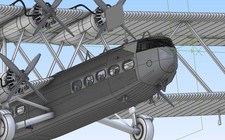 1/72 Handley Page HP.42W 3D data set picture