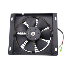 12V DC Square Radiator Cooling Fan Replacement for 250Cc Warter Cooled Engine AT picture