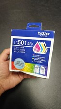 Open Box Brother Genuine LC5014PK 4-Pack  Black, Cyan, Magenta, Yellow Exp 08/28 picture