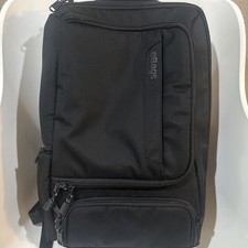 eBags EB2146-16 TLS Travel Professional Slim Laptop Backpack Black Orange picture