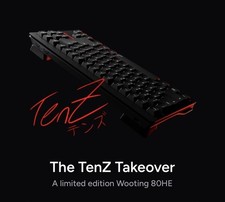 Wooting 80HE TenZ Takeover Analog Gaming Keyboard FAST shipping NOW CS2 FPS Rare picture