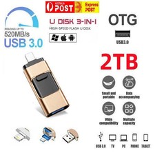 3 in 1 USB 3.0 Flash Drive Memory Photo Stick for  Android Type C picture