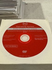 Dell Operating System Win 8.1 Recovery Media 64bit - CD ONLY NEW/SEALED picture