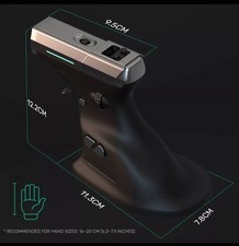 Black ErgoStrike7 Ragnok Gaming Gun Mouse Recoil Feedback FPS Ergonomic Mouse  picture